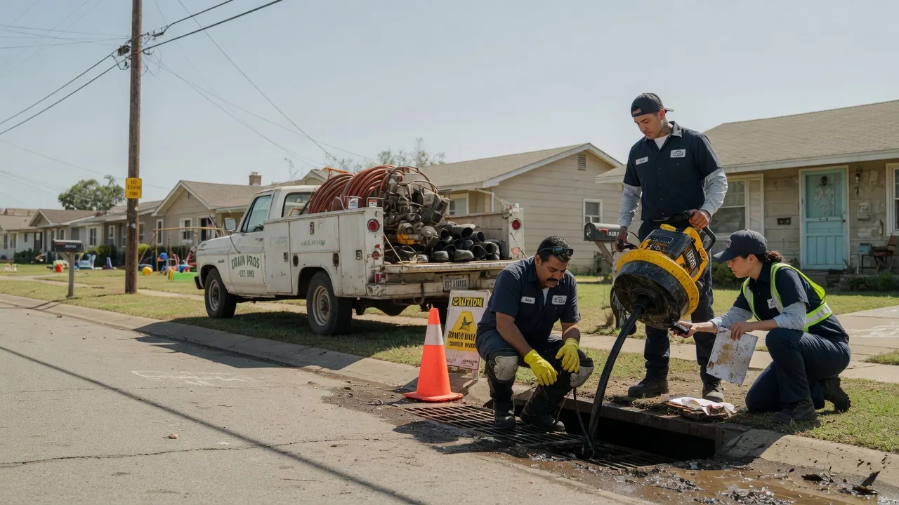 Drain Cleaning in Hamshire, TX near me